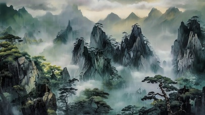 古风山水清新壁纸