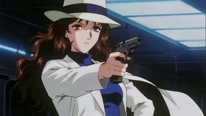 80年代古老动漫画风美女