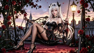 暮色蔷薇少女