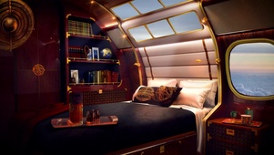 飞机豪华卧室座舱