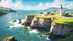 海边山崖