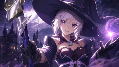 可爱魔法女巫