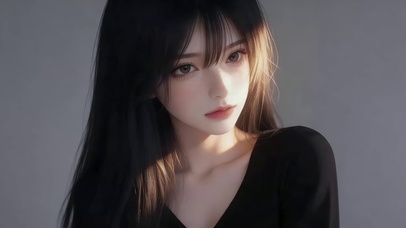 治愈甜美女孩