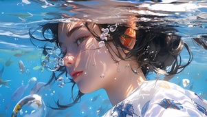 水下少女