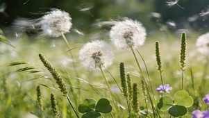 蒲公英花草