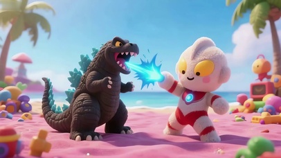 奥特曼大战哥斯拉