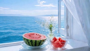 海窗夏味