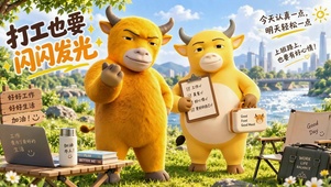 打工牛牛也要闪闪发光