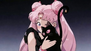 美少女与黑猫