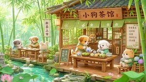 小狗茶馆