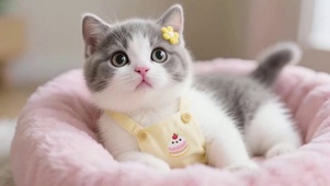 可爱的猫咪