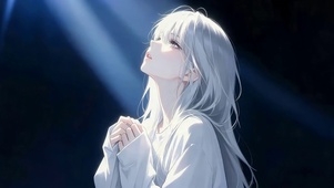 治愈可爱女孩