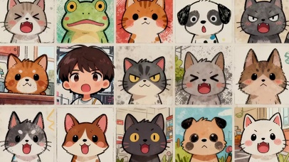 可爱动物头像集