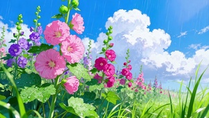 护眼缤纷花海