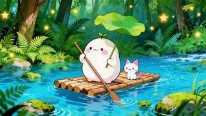 划船小团子