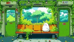 行驶列车团子