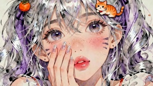 可爱女孩
