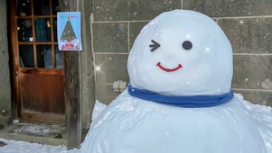 可爱雪人