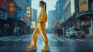 青春时尚少女