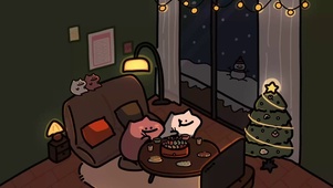 温暖治愈情侣小猫