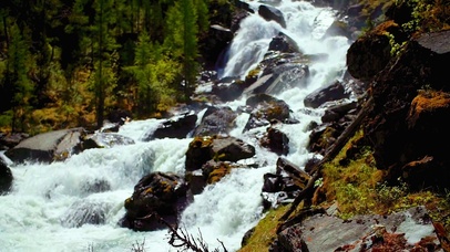 唯美小河流水4K