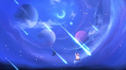 4K唯美治愈【放月亮】