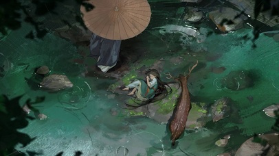 池塘