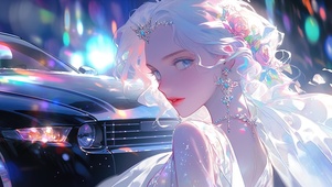 白发少女