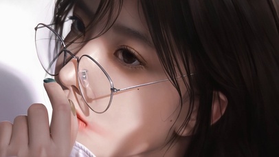 眼镜小姐姐