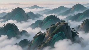 眺望群山