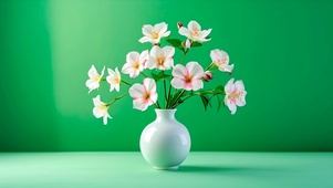 清新护眼花束
