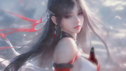 唯美梦幻古风美女