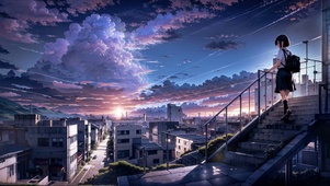 City at Sunset 