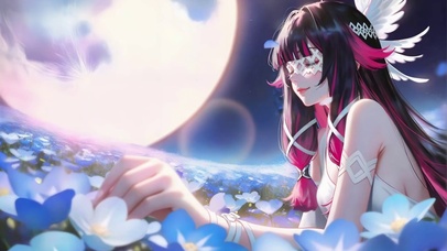 月下花海-哥伦比娅