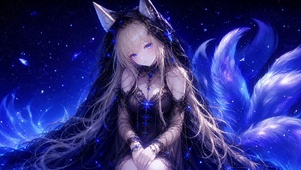 星空狐耳少女