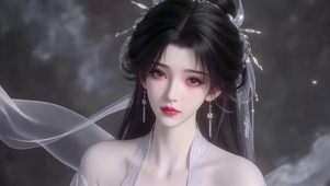国风CG美人