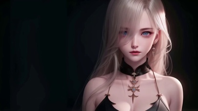 性感金发高冷气质欧美范儿女神