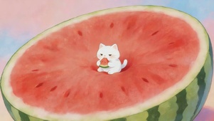 西瓜猫咪