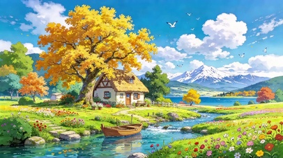唯美童话风景