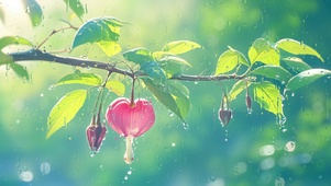 水雾灯笼花