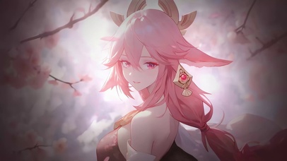 八重神子樱花原神