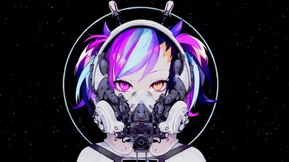赛博朋克少女