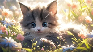 花园小猫