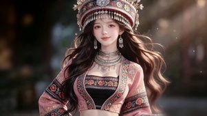 民族风美女