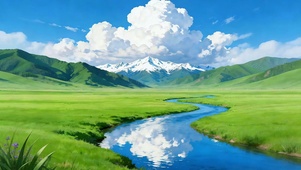 绿野川流