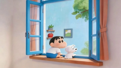 下雨啦