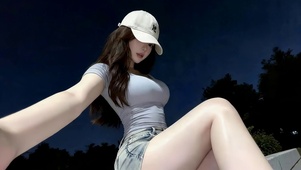 治愈长腿女孩