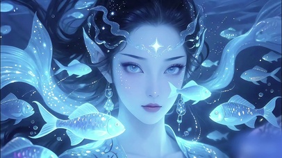 神秘鱼娘