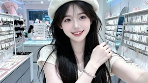 可爱清纯女孩