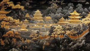 国潮 黑金